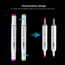 TOUCHNEW T6 Marker 30 Farben Animationsdesign Set für Erwachsene Kunst Zeichnen Skizzieren mit Tragetasche