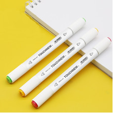 TOUCHNEW T8 12 Farbe Marker Stifte Alkohol Basis für Kunst Zeichnung Kinder Studenten
