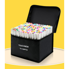 TOUCHNEW T8 Alkohol Marker 168 Farbe Pack für Erwachsene Kinder Skizzieren Zeichnung